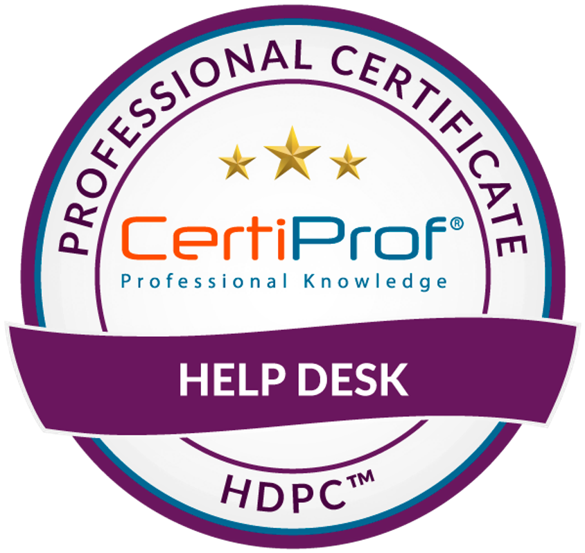 CertiProf Help Desk - Service Desk