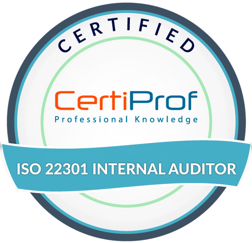 ISO 22301 Internal Auditor